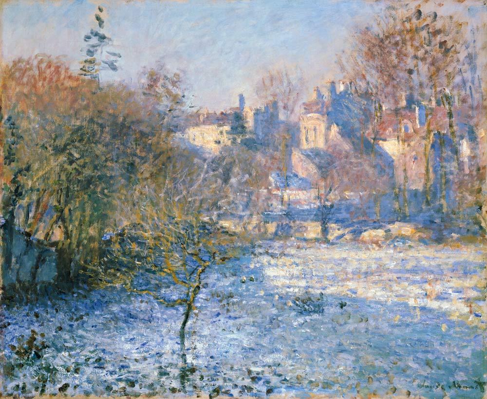 Rauhreif van Claude Monet