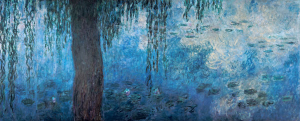 waterlelies rechter deel van Claude Monet