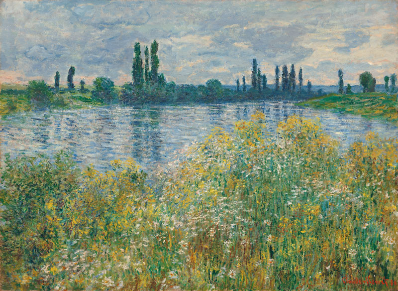 Seine-Ufer, Vétheuil van Claude Monet