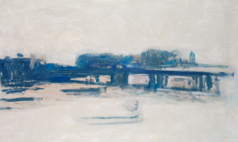 Study for Charing Cross Bridge van Claude Monet