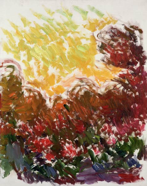 The Garden at Giverny van Claude Monet