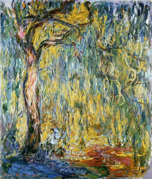 The Large Willow at Giverny van Claude Monet
