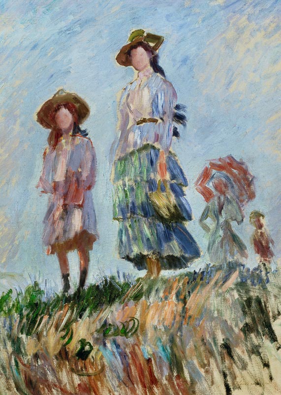 The Walk (Sketch) van Claude Monet