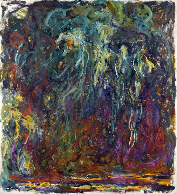Treurwilgen  van Claude Monet