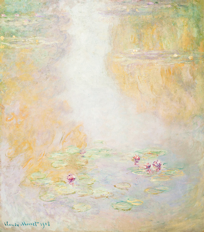 Water Lilies, Giverny  van Claude Monet