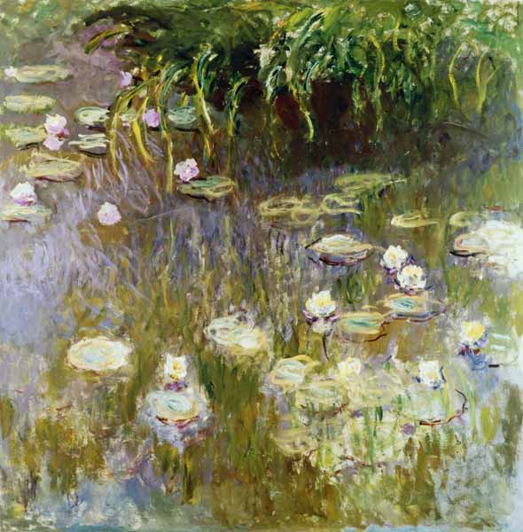 Waterlilies at Midday van Claude Monet