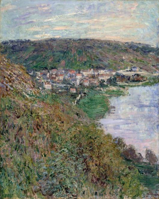 View of Vétheuil van Claude Monet