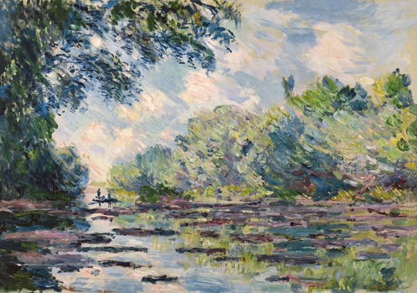 The Seine at Giverny van Claude Monet
