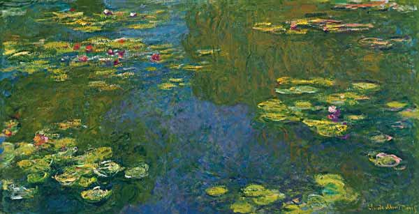 De vijver met waterlelies (Le bassin aux nympheas) van Claude Monet