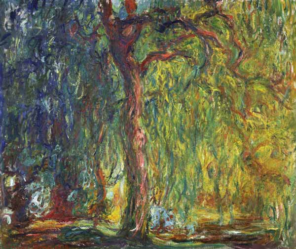 Weeping Willow van Claude Monet