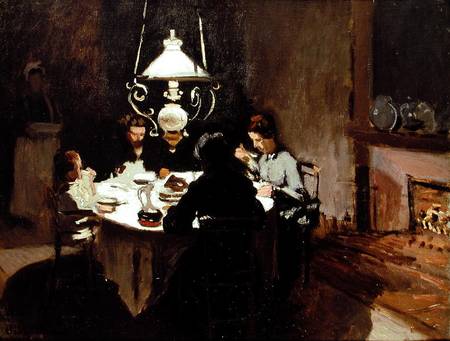 The Dinner van Claude Monet