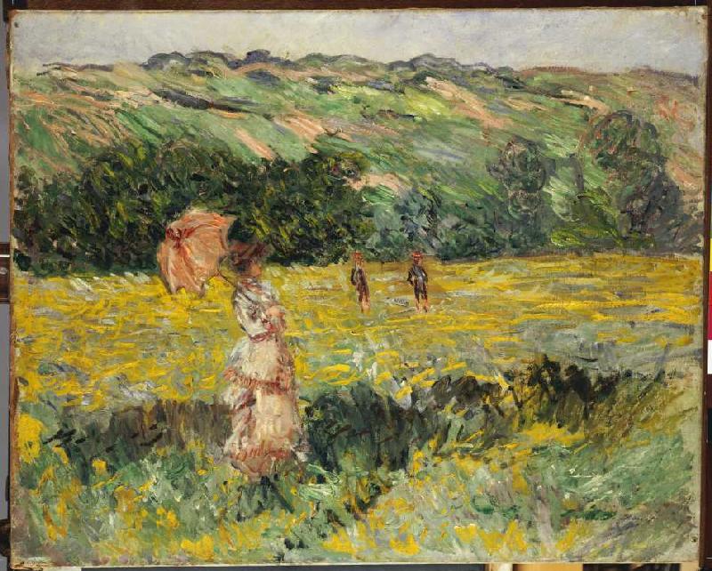 Eine Wiese bei Limetz van Claude Monet