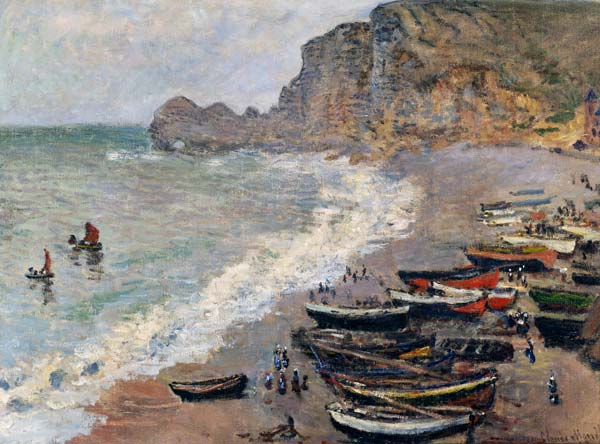 Étretat van Claude Monet
