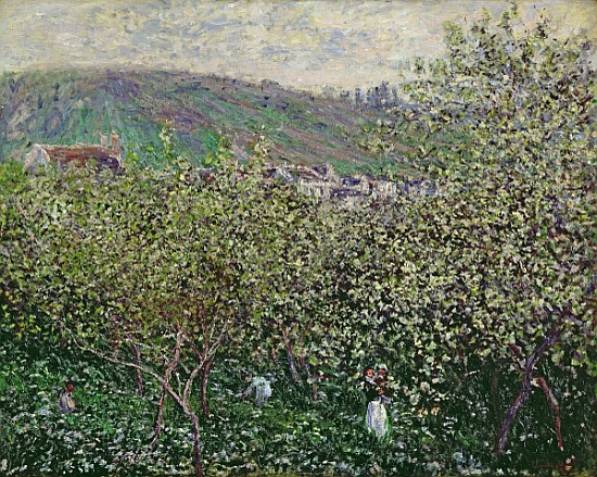 Fruit Pickers van Claude Monet
