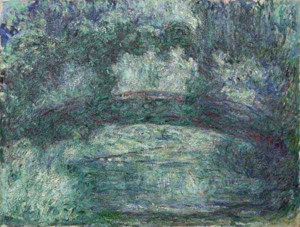 The Japanese bridge van Claude Monet
