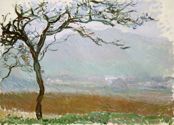 Landschaft bei Giverny van Claude Monet