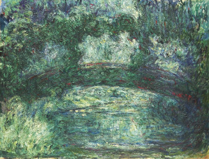 Le Pont Japonais van Claude Monet