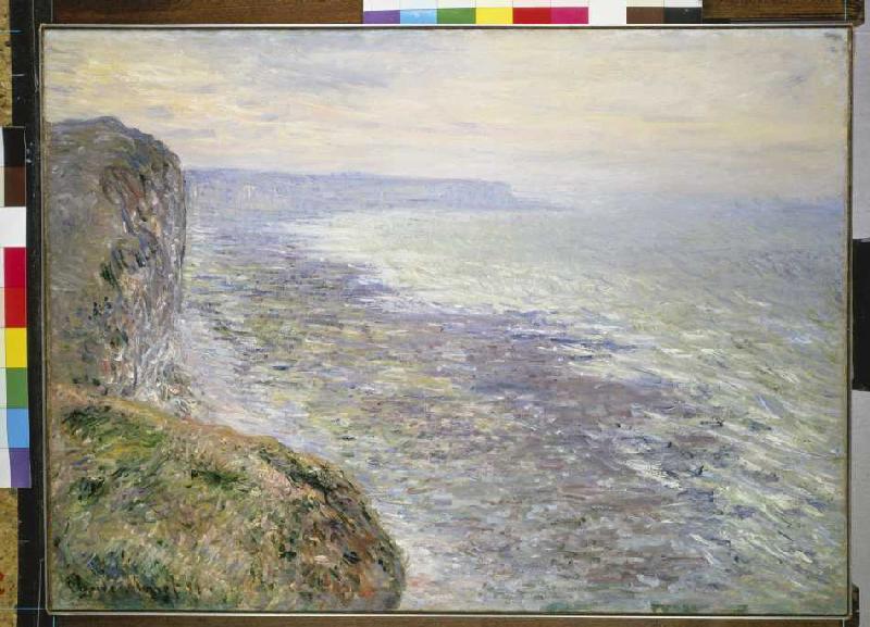Meerlandschaft bei Fécamp. van Claude Monet