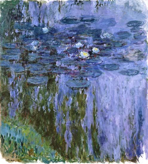 Waterlilies van Claude Monet