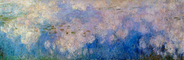 Nymphéas. Paneel B II. van Claude Monet