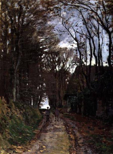 Path in Normandy van Claude Monet