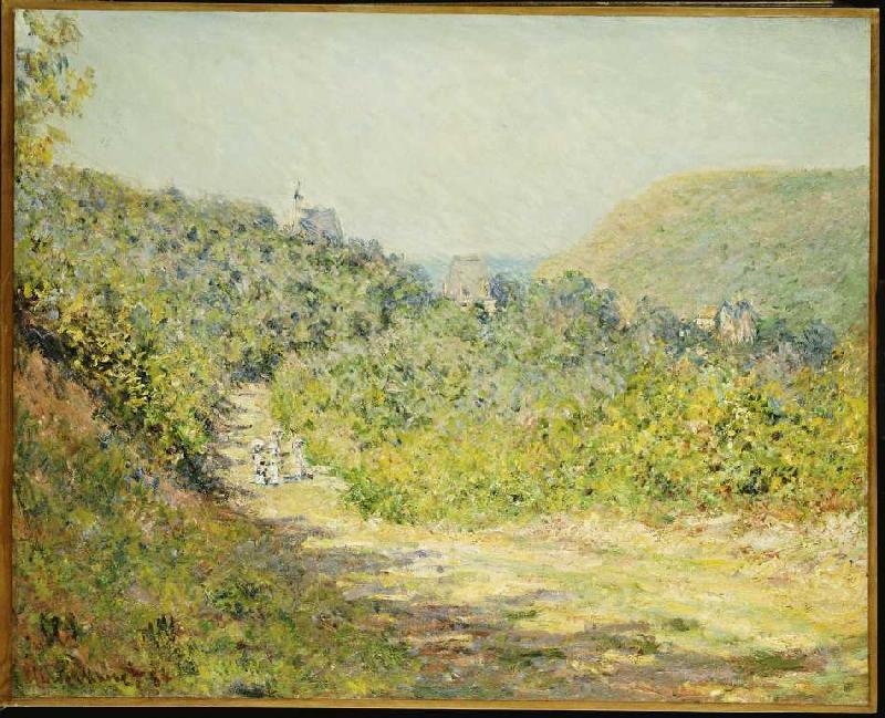 Petites Dalles. van Claude Monet