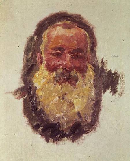 Self Portrait van Claude Monet