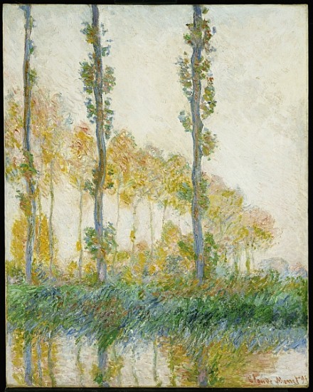 The Three Trees, Autumn van Claude Monet