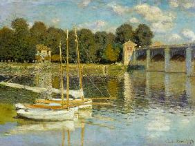 De brug bij Argenteuil Claude Monet