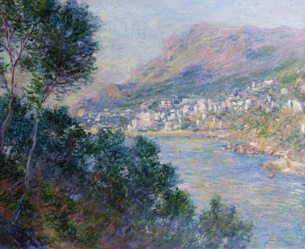 Monte Carlo, Vue du Cap Martin van Claude Monet