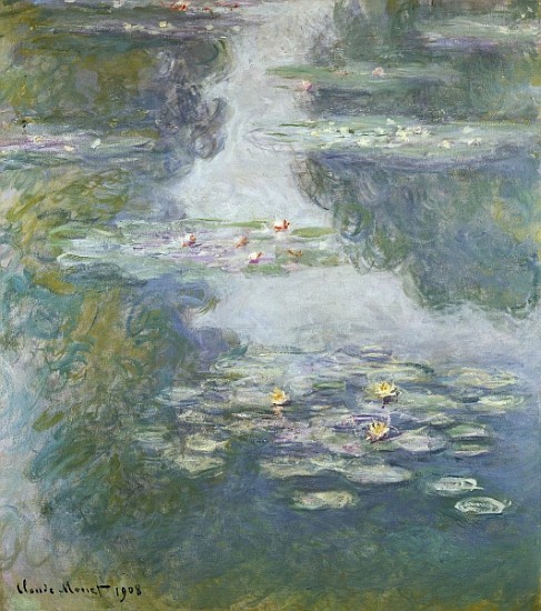 Waterlilies, Nympheas van Claude Monet