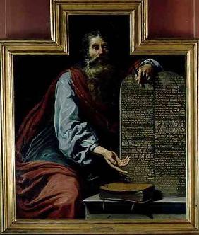 Moses with the Tablets of the Law