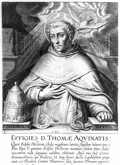 St. Thomas Aquinas van Cornelis Boel