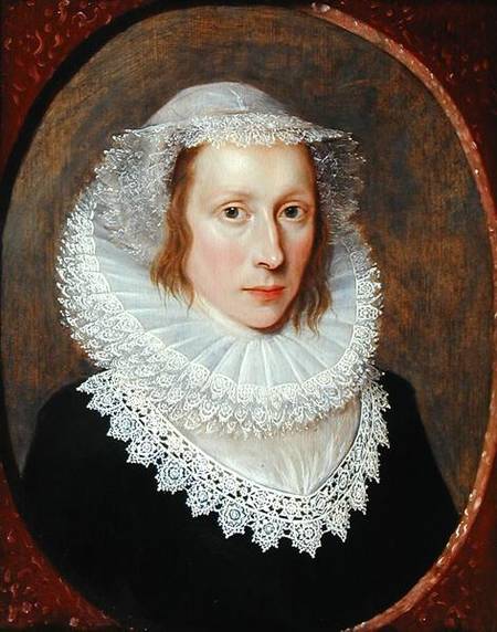 Portrait of a Lady van Cornelis I Johnson