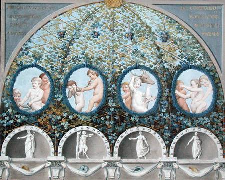 Design for a Ceiling Fresco van Correggio (eigentl. Antonio Allegri)