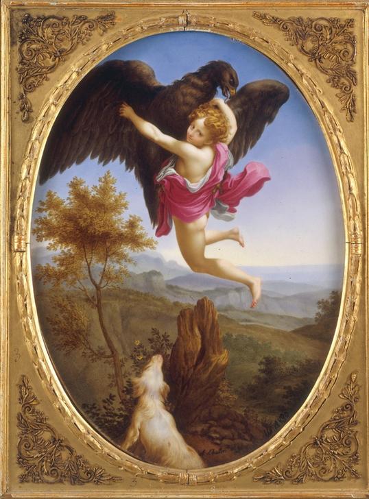 The Abduction of Ganymede van Correggio (eigentl. Antonio Allegri)