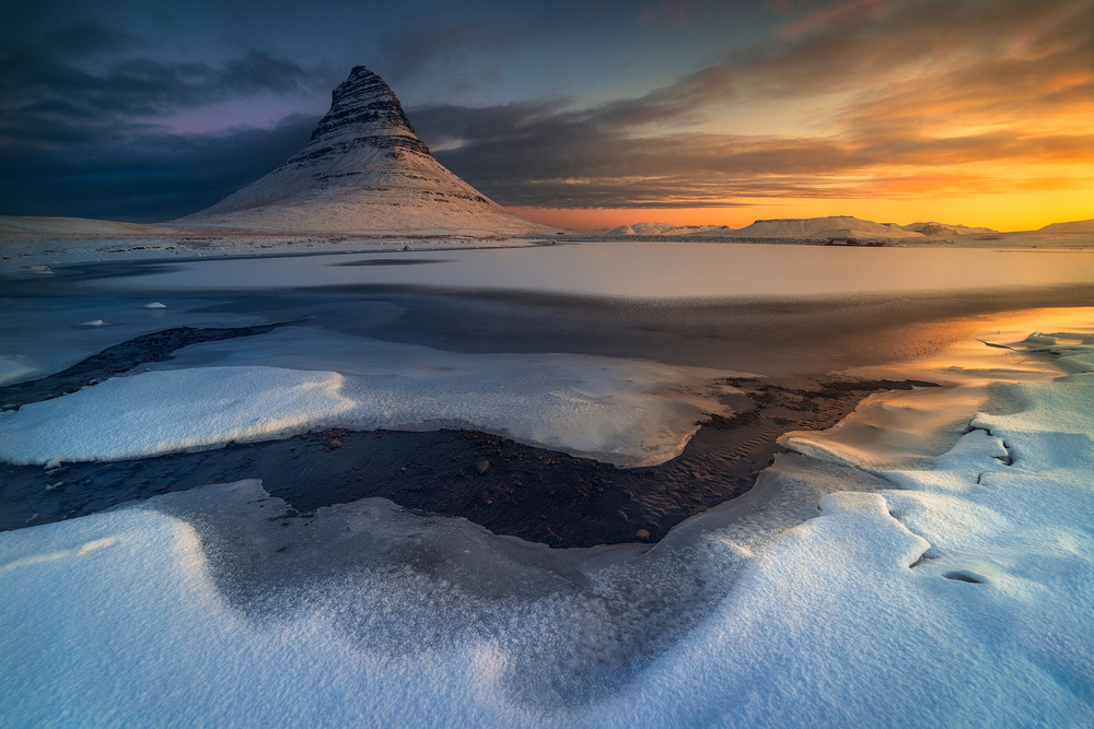 Frozen Sunrise van Cristian Kirshbom