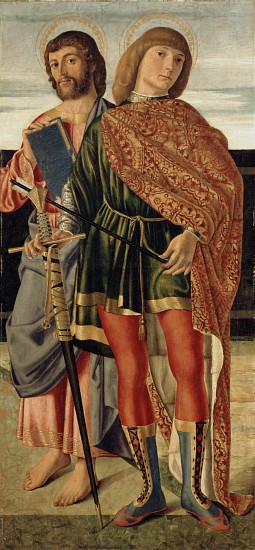 St. Matthew and St. Sebastian van Cristoforo Caselli