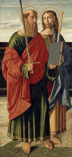 St. Paul and St. James the Elder van Cristoforo Caselli