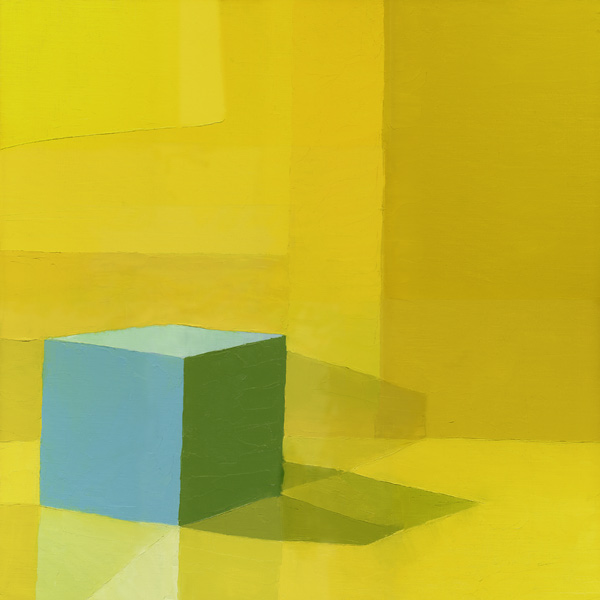 Yellow / Blue (oil on canvas)  van Daniel  Cacouault