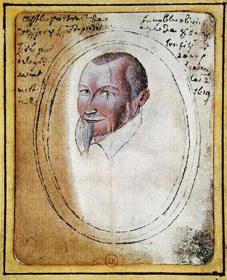 Portrait of Olivier de Serres (1539-1619) van Daniel de Serres