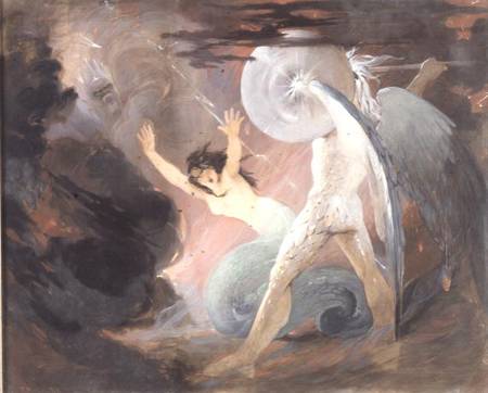 A Mythological Scene van Daniel Maclise