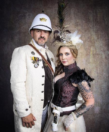 Steampunk Wars - The Diplomat  with Wife