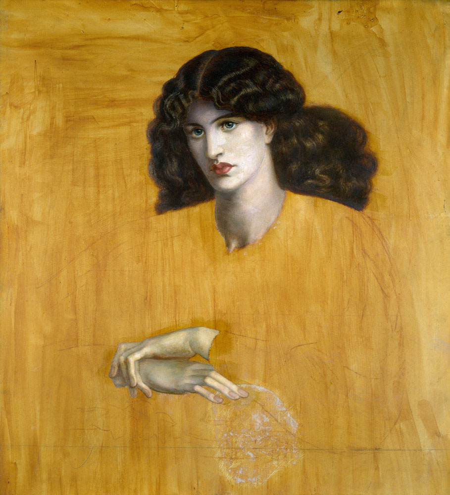 D.G.Rossetti / La Donna della Finestra. van Dante Gabriel Rossetti