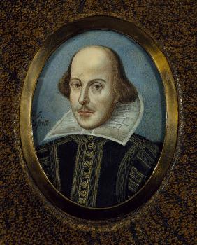 Portret van William Shakespeare (1564-1616)