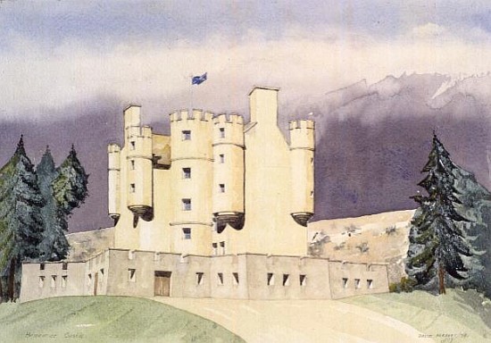 Braemar Castle, 1994 (w/c)  van David  Herbert