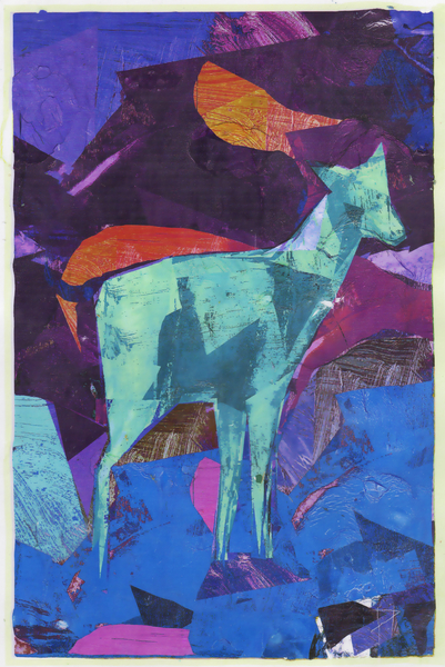 Blue Deer van David McConochie
