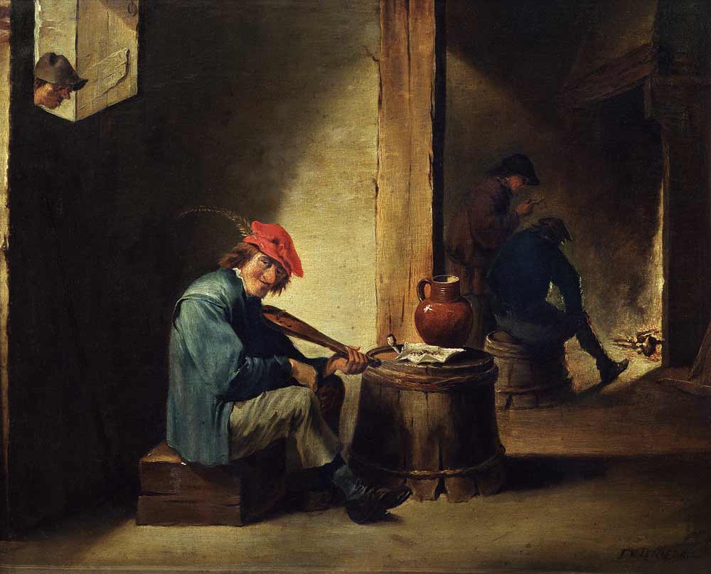 A musician van David Teniers