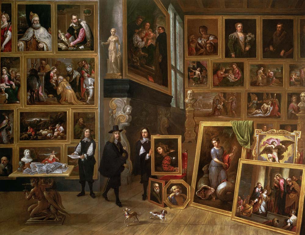 The Picture Gallery of Archduke Leopold Wilhelm (1614-61) van David Teniers