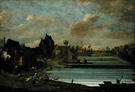 The Bleachery van David Teniers